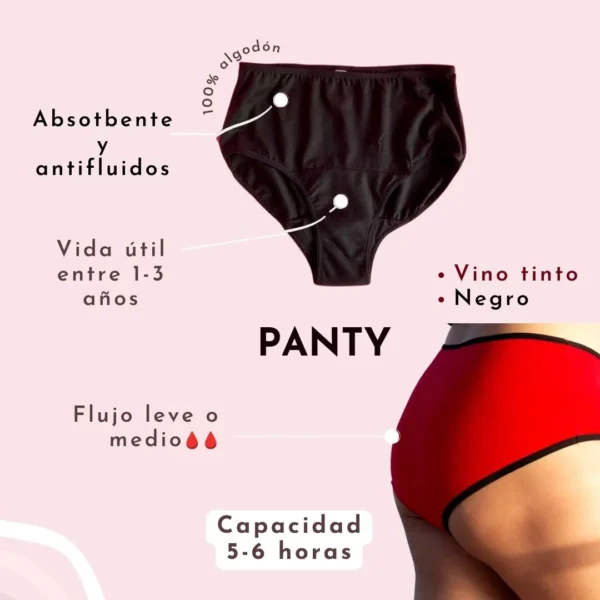 FEMINIS. caracteristicas panty